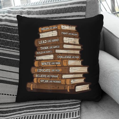 History Books Dream Like Martin African Women Men Kids Pillowcase - Bookorys