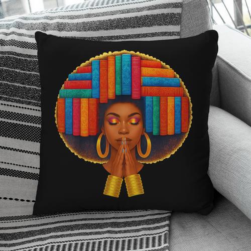 History Girl Women Book Lover Education Is Freedom Pillowcase - Bookorys