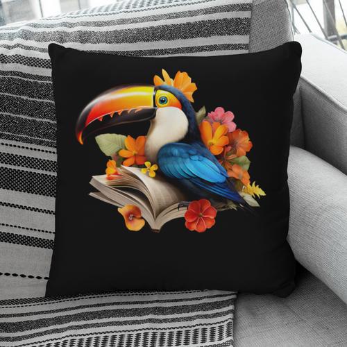 Toucan Reading Book Pillowcase - Bookorys DE