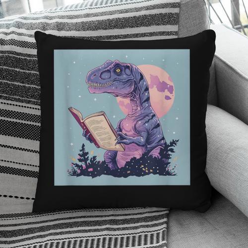 Trex Reading Book Dinosaur Pillowcase - Bookorys