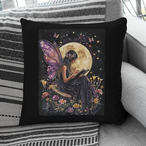 Whimsical Book Fairy Reading Bookish Fairycore Pillowcase - Bookorys CA