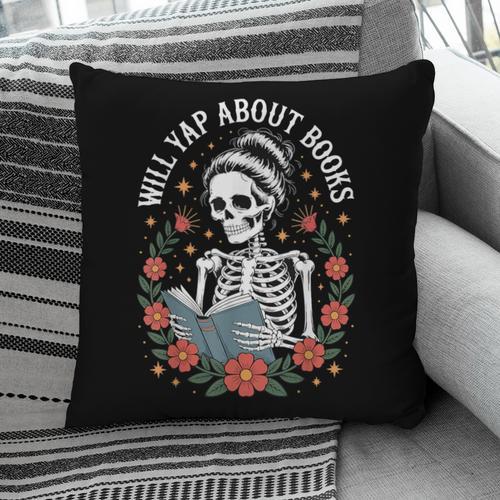 Will Yap About Books Pillowcase - Bookorys UK