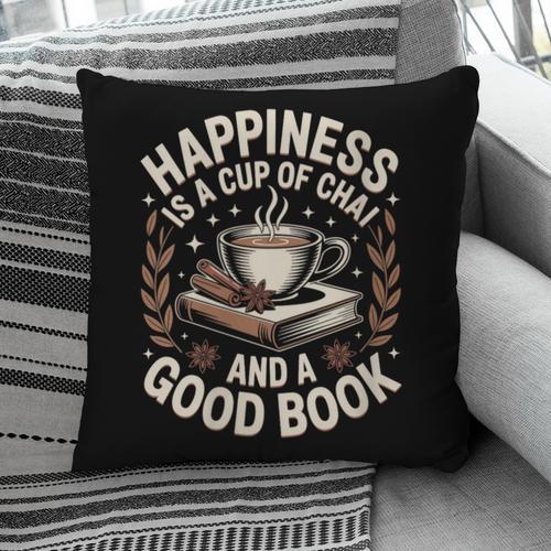 Women's Chai Tea And Books Chai Latte Lover Pillowcase - Bookorys UK
