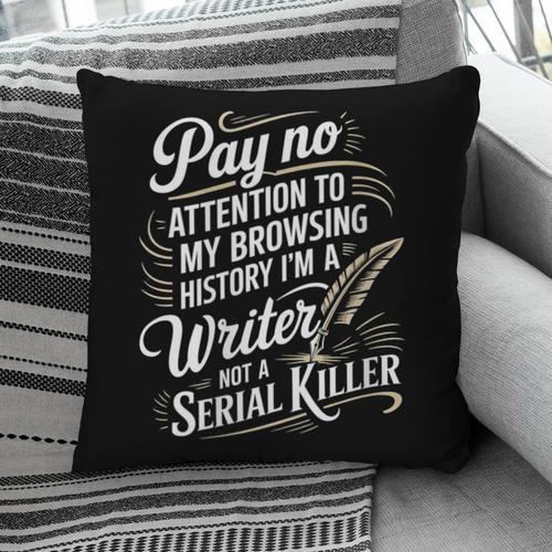 Women's I'm A Book Writer Author Book Writing Novelist Pillowcase - Bookorys