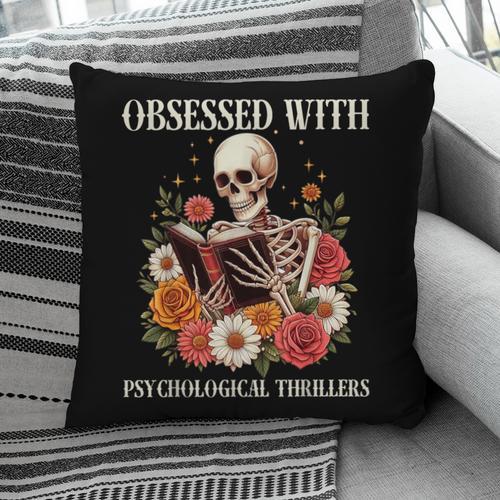 Women's Psychological Thriller Book Reader Lover Pillowcase - Bookorys CA