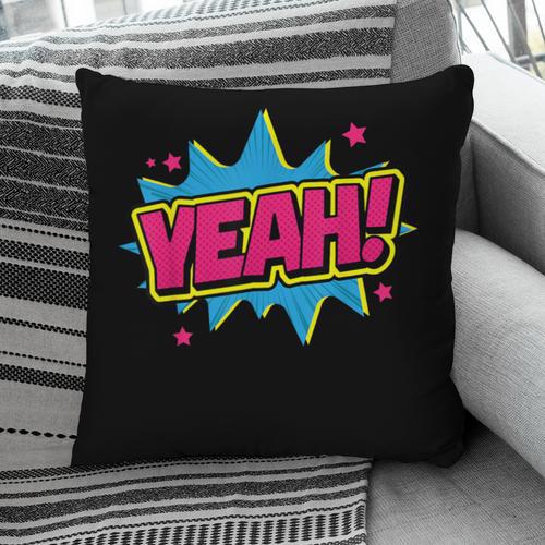 Yeah Comic Comic Book Graphic Pillowcase - Bookorys AU