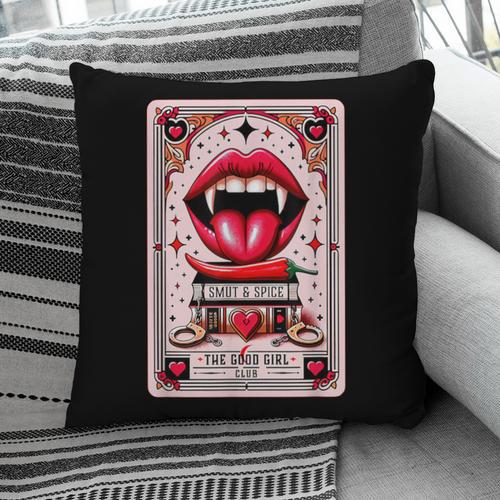 Yes Sir The Good-Girl The Good-Girl Tarot Card Smut Book Pillowcase - Bookorys