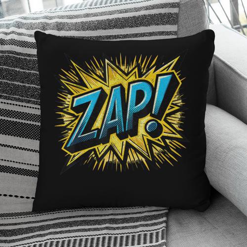 ZAP Comic Book Retro Artwork – Cartoon Collector Pillowcase - Bookorys