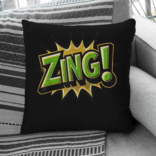 ZING Comic Book Retro Artwork – Cartoon Collector Pillowcase - Bookorys