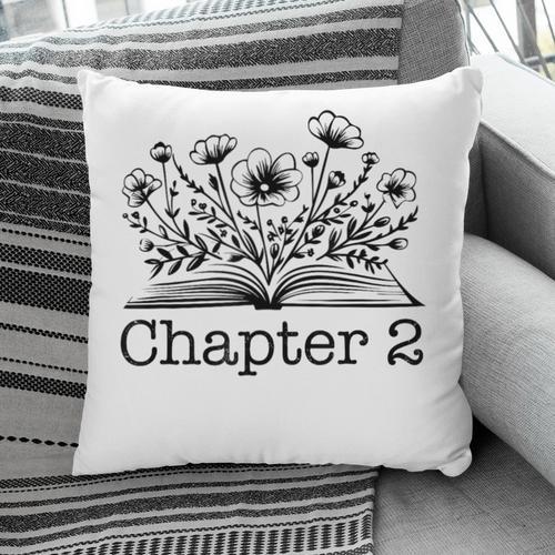 2nd Birthday Girl Chapter 2 Reading Book Lover 2 Year Old Pillowcase - Bookorys