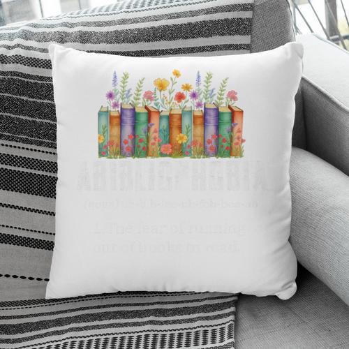 Abibliophobia Definition Book Reader Book Nerd Book Reading Premium Tri-Blend Pillowcase - Bookorys DE