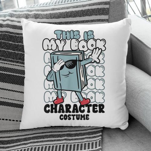 This Is My Book Character Costume Reading Book Lover Pillowcase - Bookorys AU