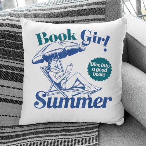Book Girl Summer Bookish Beach Pillowcase - Bookorys DE