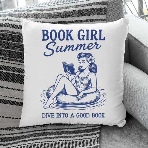 Book Girl Summer Pillowcase - Bookorys DE