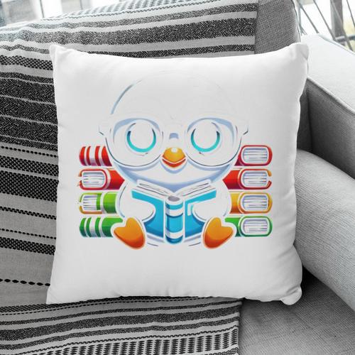 Book Lover Reading Penguin Pillowcase - Bookorys DE