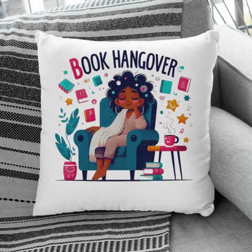 Book Lover Graphic Tee Book Hangover Premium Tri-Blend Pillowcase - Bookorys