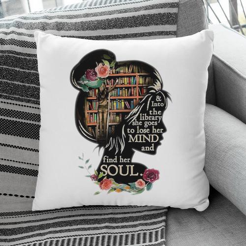 Book Reading Bookworm Book Lover Women Kids Girls Librarian Pillowcase - Bookorys DE