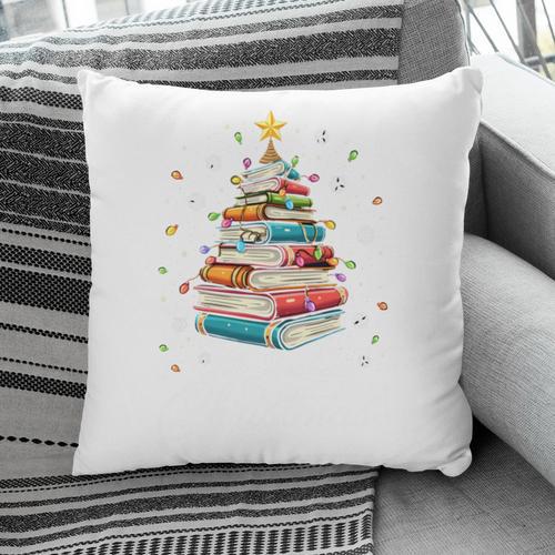 All Booked For Christmas Book Christmas Book Lover Librarian Pillowcase - Bookorys