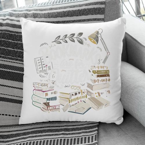 Bookmarks Are For Quitters Book Lovers Reading Pillowcase - Bookorys