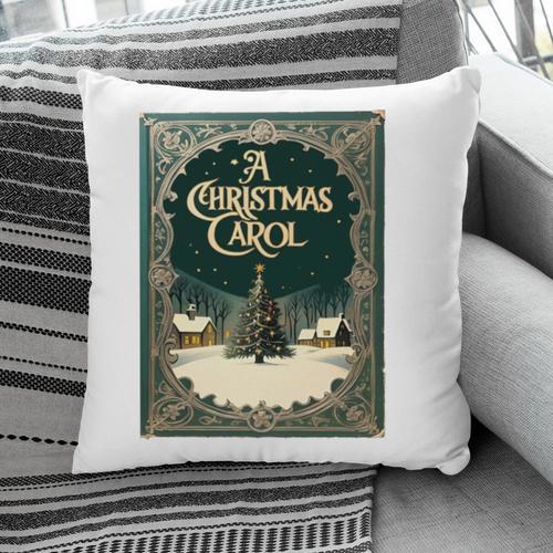 A Christmas Carol Book Cover By Charles Dickens Pillowcase - Bookorys