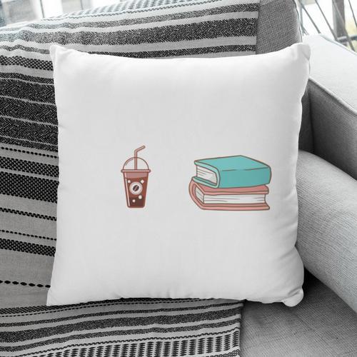 Coffee And Books Pillowcase - Bookorys DE