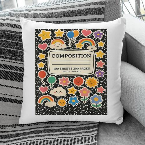 Composition Notebook Costume Teacher Matching Halloween Book Pillowcase - Bookorys AU