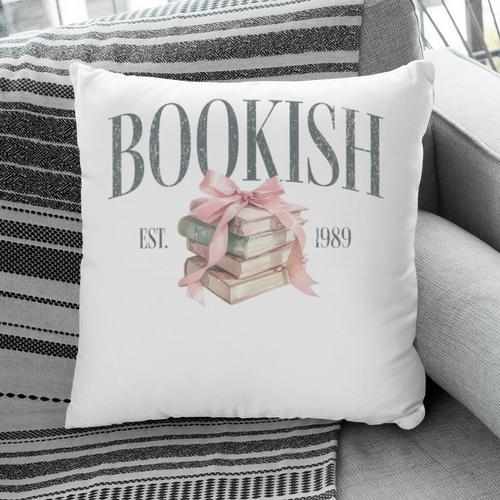 Coquette Bow Book Lover Bookish Coquette Aesthetic Reading Pillowcase - Bookorys