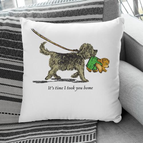 Corduroy Time I Took You Home Teddy Bear Children's Book Pillowcase - Bookorys CA