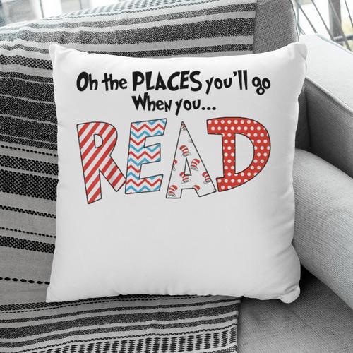 Cute Read Reading Day Book Lovers Teachers Students Kids Pillowcase - Bookorys