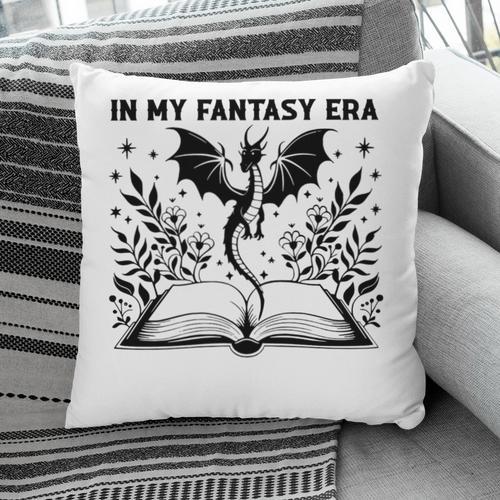 In My Fantasy Era Book Lover Tee Premium Tri-Blend Pillowcase - Bookorys AU