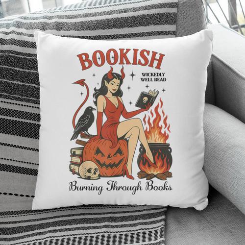Halloween Bookish Witchy Book Club Hot Girls Read Pillowcase - Bookorys DE