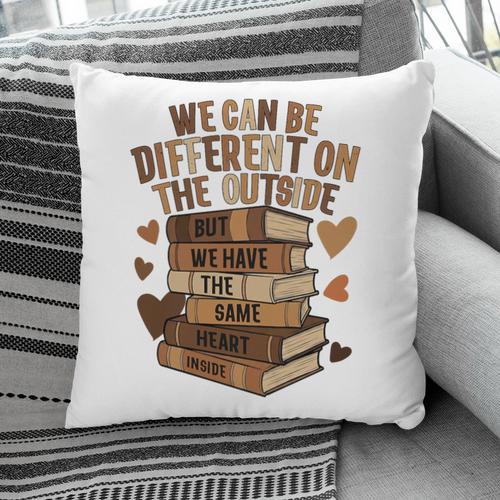 We Have The Same Heart History Month Book Lover Women Premium Tri-Blend Pillowcase - Bookorys