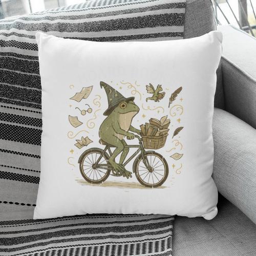 On My Way To Hoard Books And Cause Chaos Pillowcase - Bookorys