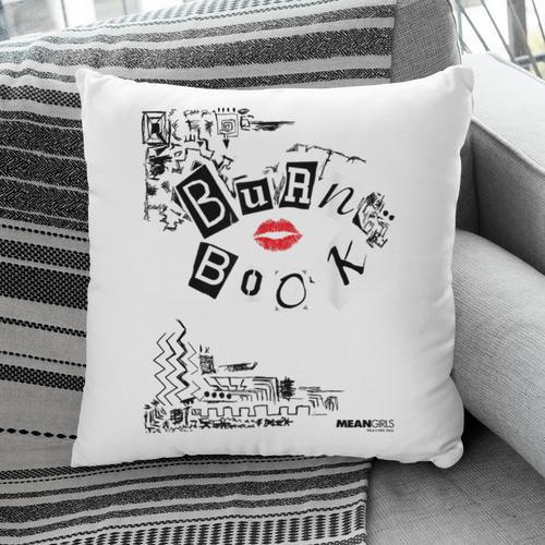 Mean Girls Burn Book Cover Art Pillowcase - Bookorys