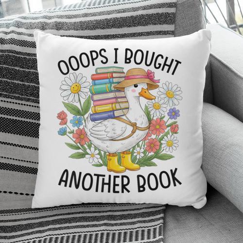 Oops I Bought Another Book Goose Pillowcase - Bookorys