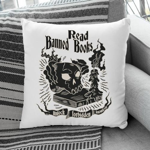 Read Banned Books Unlock Forbidden Knowledge Pillowcase - Bookorys UK