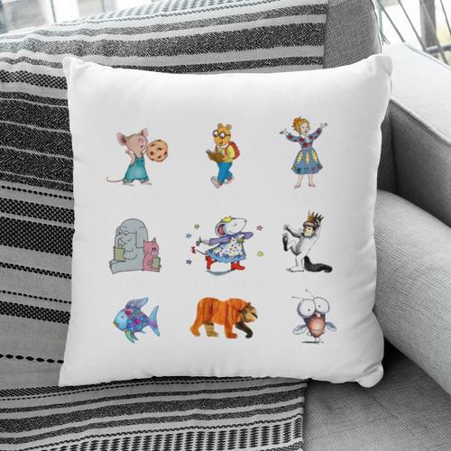 Read Book Characters I Can Do Hard Things Back To School Pillowcase - Bookorys
