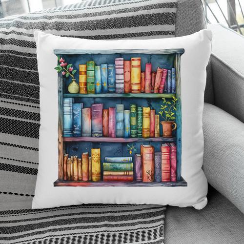 Reading And Bookcase Magic Book Premium Pillowcase - Bookorys AU