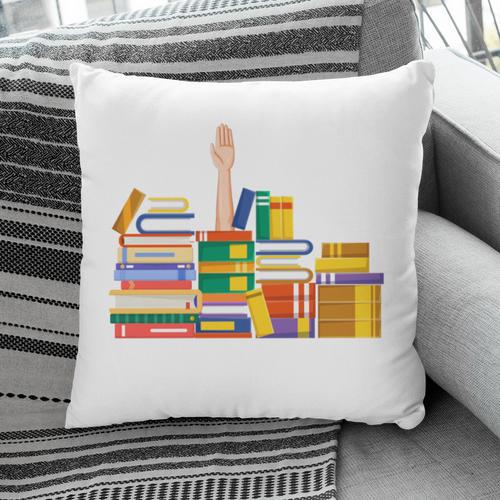 Reading Books Librarian Reader Nerd I'm Ok Teacher Pillowcase - Bookorys DE