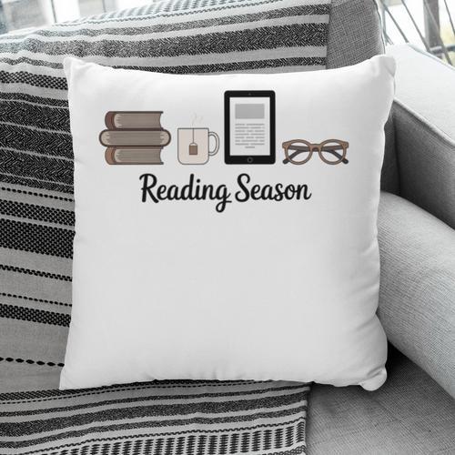 Reading Season Book Lover Librarian Cozy Bookworm Pillowcase - Bookorys
