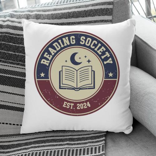 Reading Society Est 2024 Vintage Book Club Pillowcase - Bookorys AU