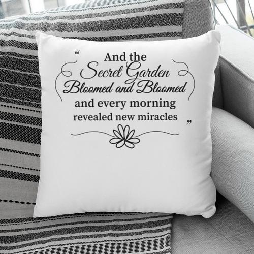 The Secret Garden Book Lover Reader Shirt Pillowcase - Bookorys