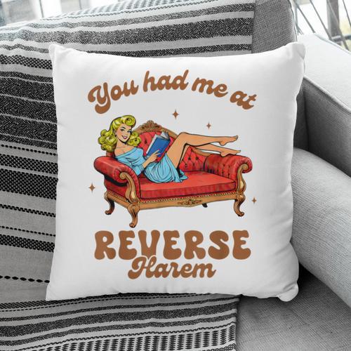 Smut Reader You Had Me At Reverse Harem Spicy Grey Book Pillowcase - Bookorys AU