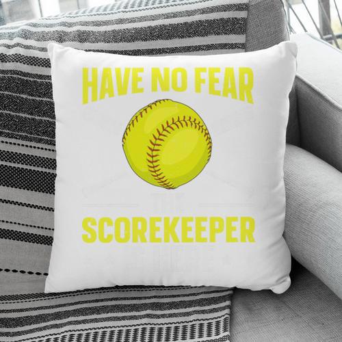 Softball Scorekeeper For a Score Book Keeper Premium Tri-Blend Pillowcase - Bookorys UK