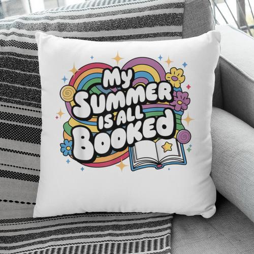 My Summer Is All Booked Book Reading Summer Reading For Men Women Pillowcase - Bookorys