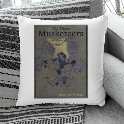The Three Musketeers Book Cover Pillowcase - Bookorys