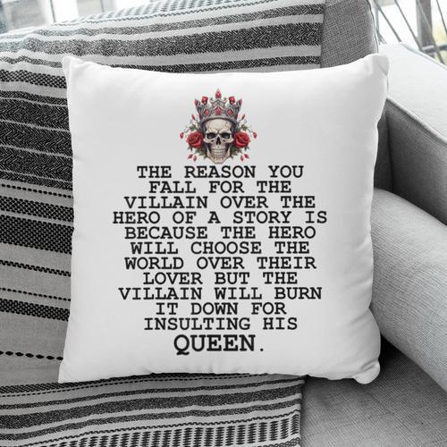 In My Villain Era Dark Romance Smutty Books Lovers Smut Book Pillowcase - Bookorys