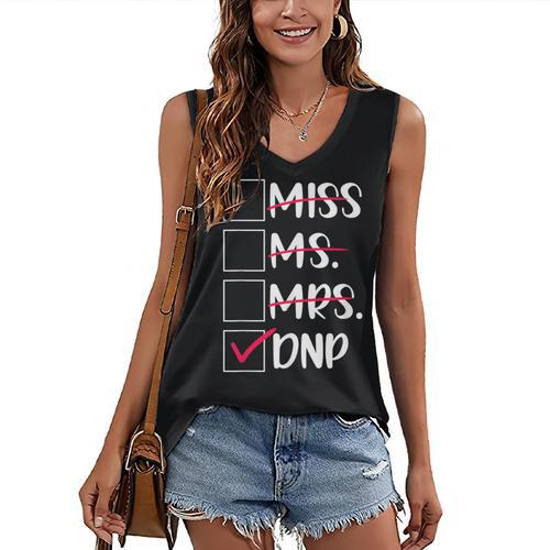 DNP Graduate Doctor Of Nursing Practice Graduation DNP Grad Women's V-Neck Tank Top - Best Gift Smart