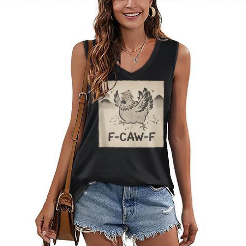 I'm Not An Introvert I Probably Just Don't Like You Women's V-Neck Tank Top - Raresse