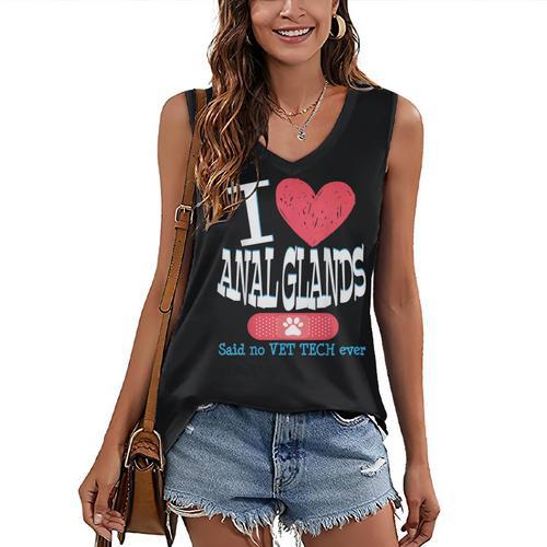 Veterinary Technician Graduation Shirt Vet Tech Women's V-Neck Tank Top - Best Gift Smart